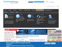 Tablet Screenshot of engineersgarage.com